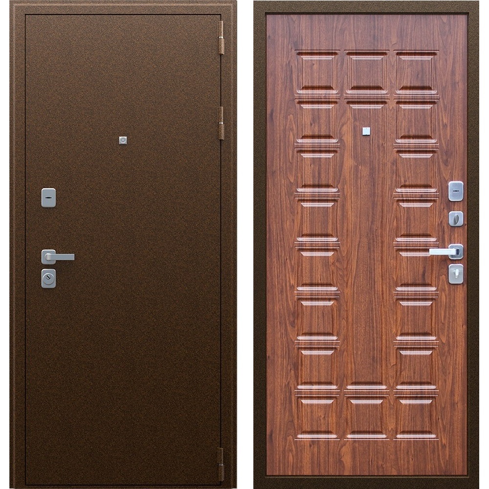 Входная дверь АСД Спартак орех