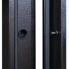 Входная дверь Комфорт с зеркалом