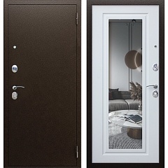 Входная дверь Комфорт с зеркалом